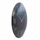 NeXtime Basic Dome Väggklocka Ø35 cm Svart