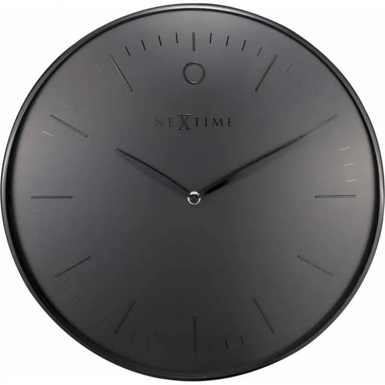 NeXtime Väggklocka GLAMOUR, Svart