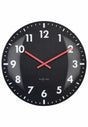 NeXtime Duomo Väggklocka Ø50 cm Svart