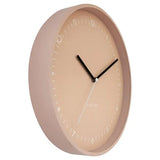 NeXtime Berlin Väggklocka Ø30 cm Rosa