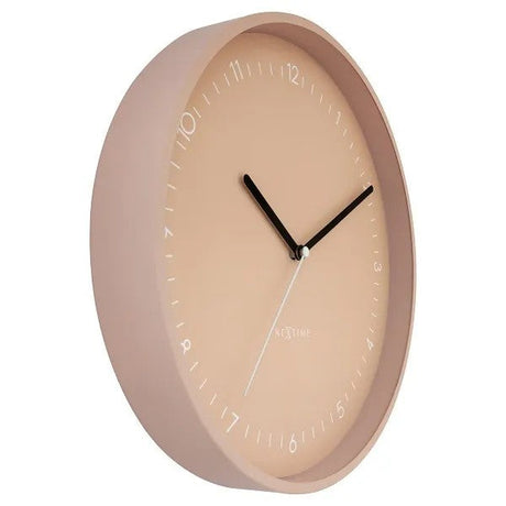 NeXtime Berlin Väggklocka Ø30 cm Rosa