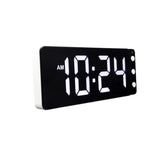 NeXtime Digital Väggklocka/Bordsklocka 27 cm Svart/Vit