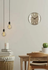 NeXtime Duomo Väggklocka 35 cm Khaki