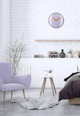 NeXtime Duomo Väggklocka 35 cm Lavendel