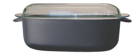 Ronneby Bruk Oval gryta 5,5 ltr, glaslock