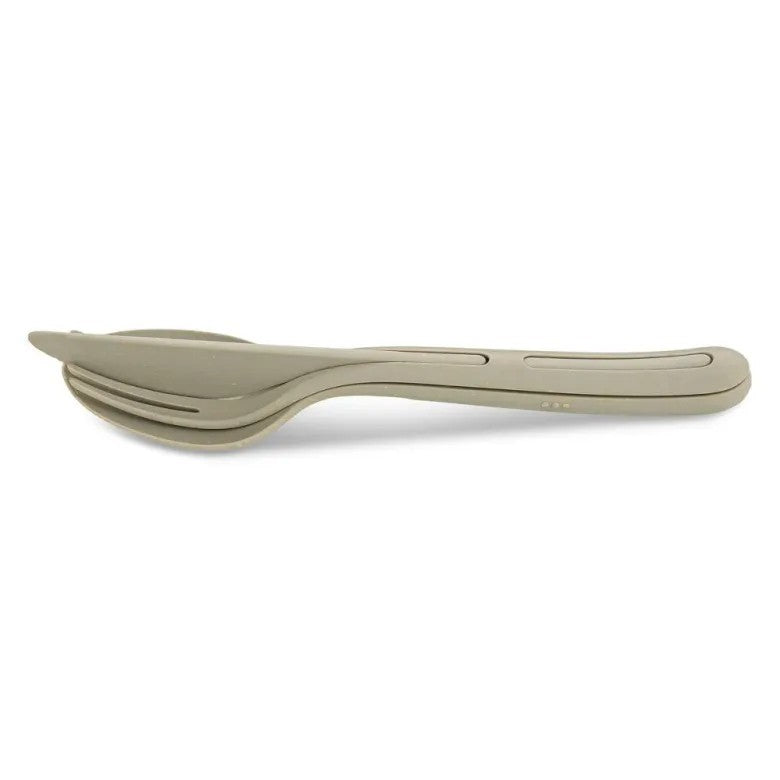 Koziol Klikk Bestickset 3 delar Beige