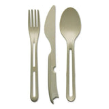 Koziol Klikk Bestickset 3 delar Beige
