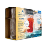 Koziol Club No. 8 Glas Plast 300 ml Crystal Clear 2-pack