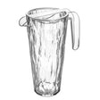 Koziol Club Karaff 1,5l Crystal Clear