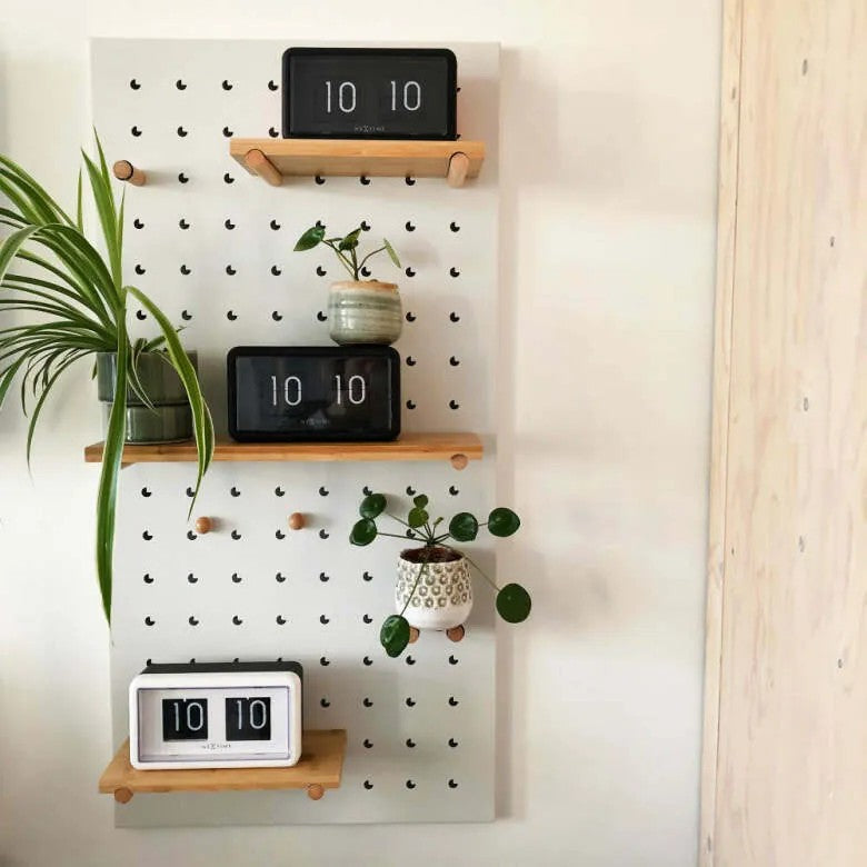 NeXtime Flip Clock 24HR Bords-/Väggklocka 18 cm Svart