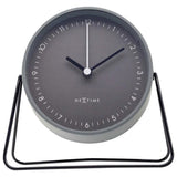 NeXtime Berlin Bordsklocka 14 cm Grå