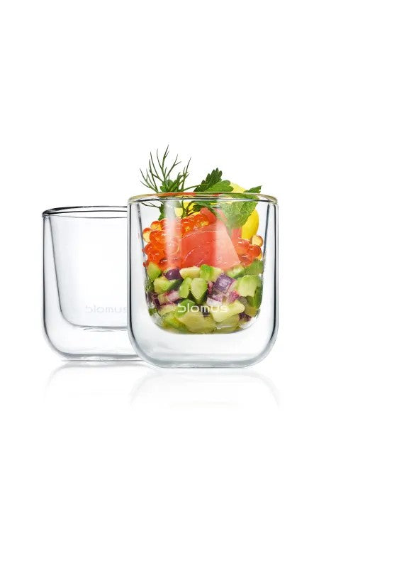 BLOMUS Nero Espressoglas 80 ml 2 pack