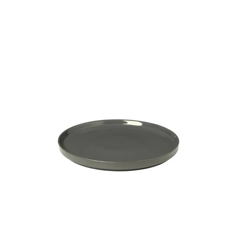 BLOMUS Pilar Desserttallrik Glaserad Keramik Ø20 cm Pewter