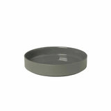 BLOMUS Pilar Djup Tallrik Glaserad Keramik Ø20 cm Pewter