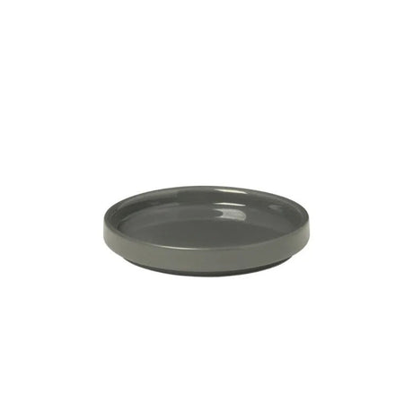 BLOMUS Pilar Tallrik Ø10 cm Glaserad Keramik Pewter