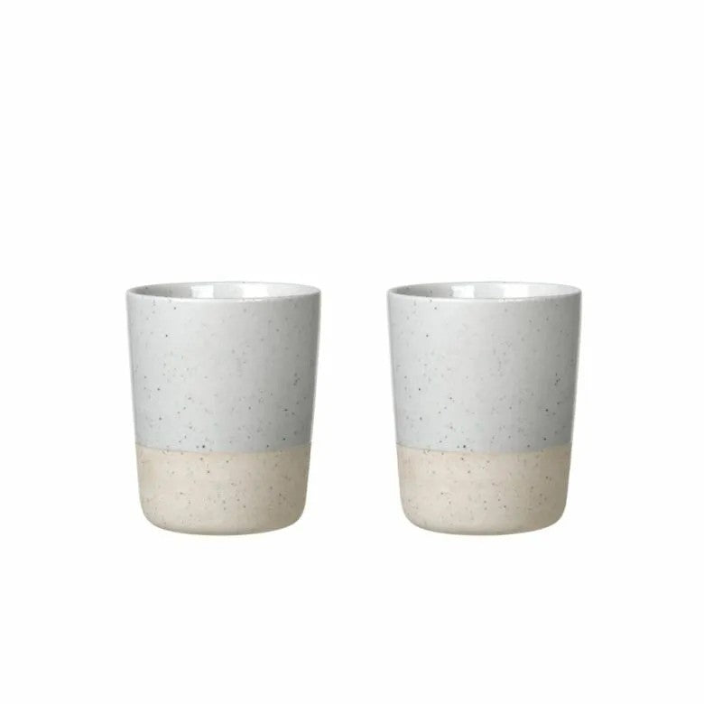 BLOMUS Sablo Kaffemugg 260 ml 2-pack Cloud
