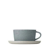 BLOMUS Sablo Set om 2 Kaffekoppar & Fat Stone