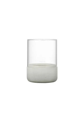 BLOMUS Calma Ljuslykta Small 14 cm Light Gray