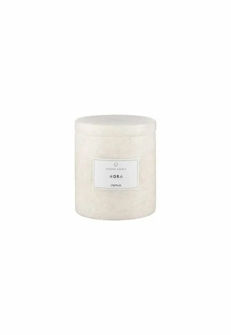 BLOMUS Frabli Doftljus Marmor 8 cm Mora Moonbeam