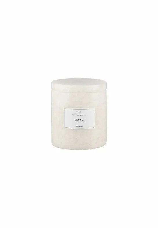 BLOMUS Frabli Doftljus Marmor 8 cm Mora Moonbeam