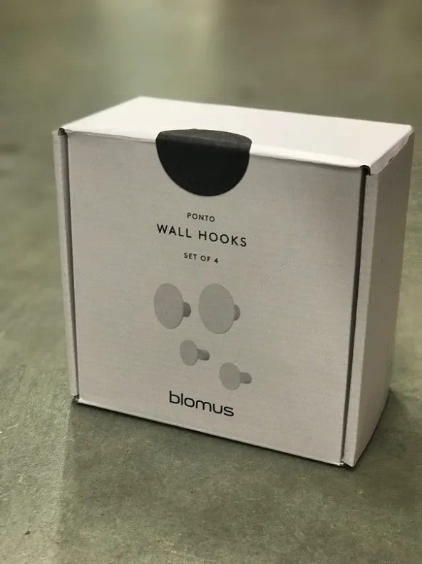 BLOMUS PONTO Väggkrok Set/4, Lily White