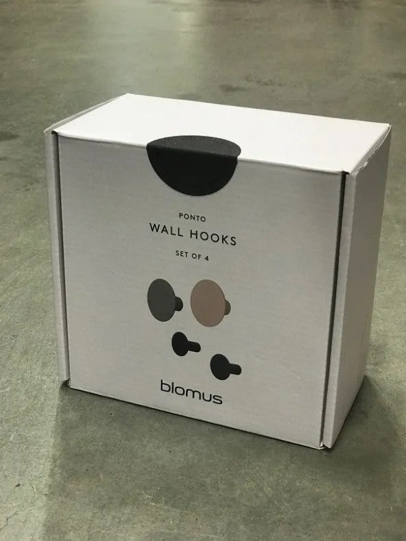BLOMUS PONTO Väggkrokar Set/4, Blandade färger
