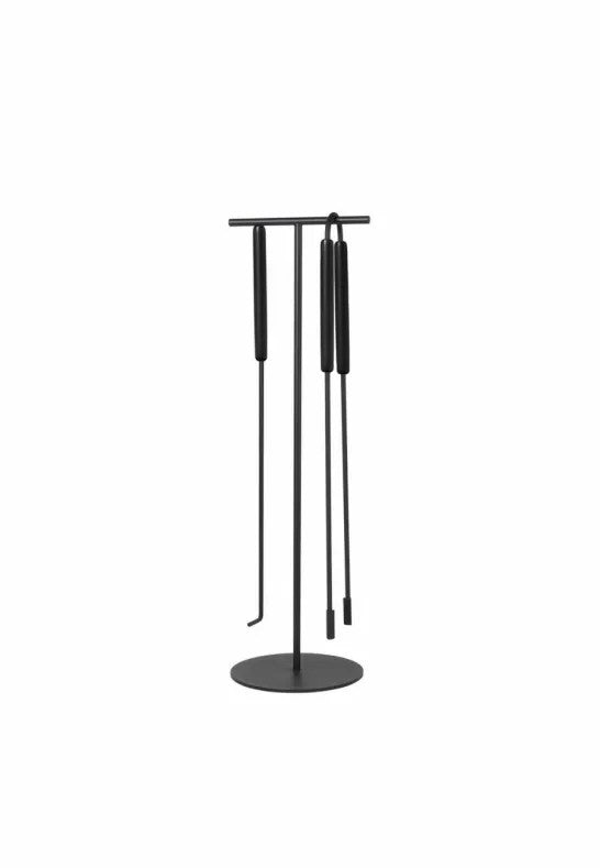 BLOMUS Ashi Kaminverktyg 75,5 cm Svart 3 Delar