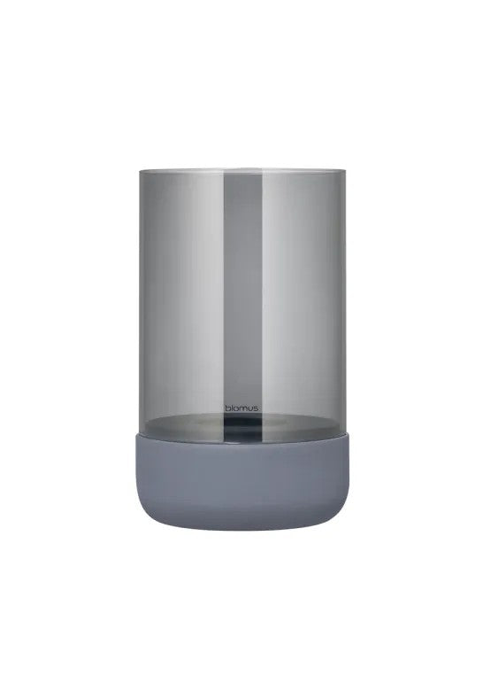 BLOMUS Calma Ljuslykta Medium 20 cm Steel Gray Smoke