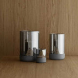 BLOMUS Calma Ljuslykta Large 22,5 cm Steel Gray Smoke
