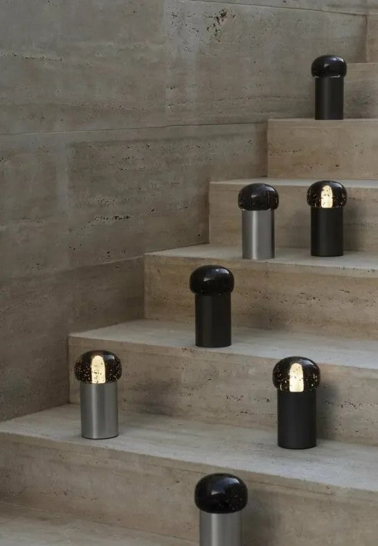 BLOMUS Iris LED-Lampa 18 cm Gun Metal