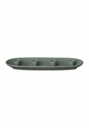 BLOMUS Vela Ljusstake Oval 40 cm Agave Green