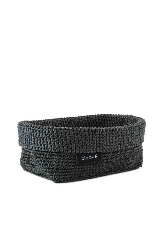 BLOMUS Tela Textilkorg Large Anthracite