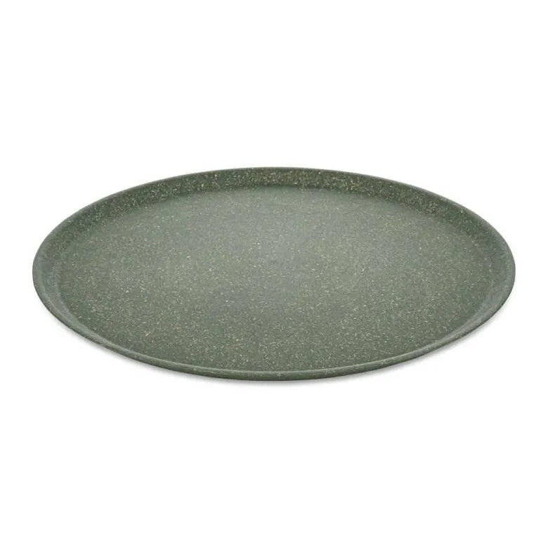 Koziol Connect Tallrik 25,5 cm Mörkgrå 4-pack