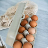 Koziol Eggs To Go Äggkartong för 10 ägg Beige