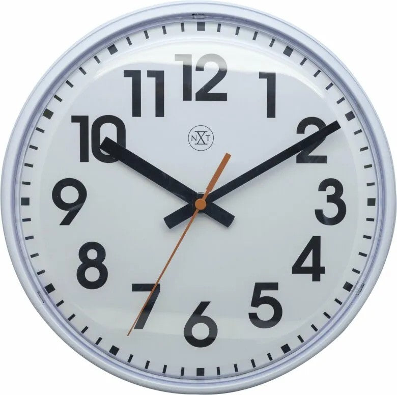 NeXtime nXt Peter Väggklocka ø26cm Vit
