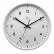 NeXtime Easy Big Väggklocka 30 cm Vit/Vit