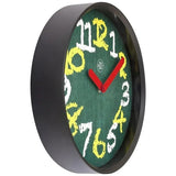 NeXtime nXt Chalkboard Väggklocka Ø30 cm Svart/Grön