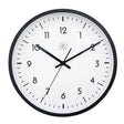NeXtime Easy Big Väggklocka 30 cm Svart/Vit
