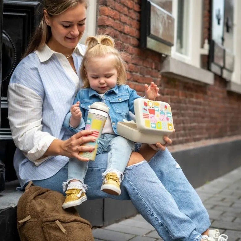 Koziol Candy Greta Gris Matlåda L Beige