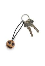 Spring Copenhagen Emoji Nyckelring Heart Eyes Ø3 cm Ek
