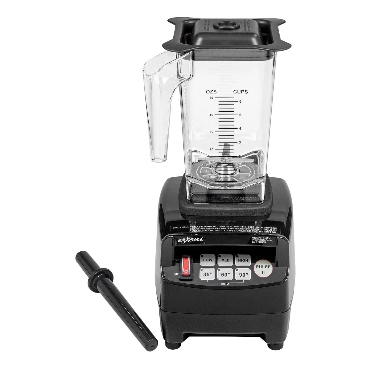 Exxent Blender med huv för ljudreduktion