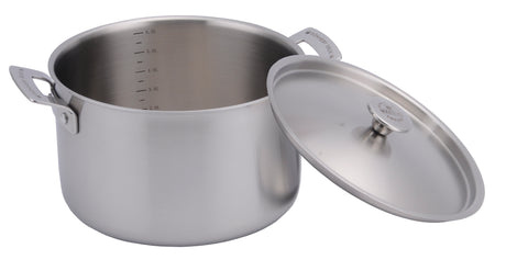 Ronneby Bruk Rostfri gryta 6L, rostfritt lock