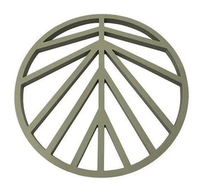 Collection By Happynest Peace Silikonunderlägg Olive grey