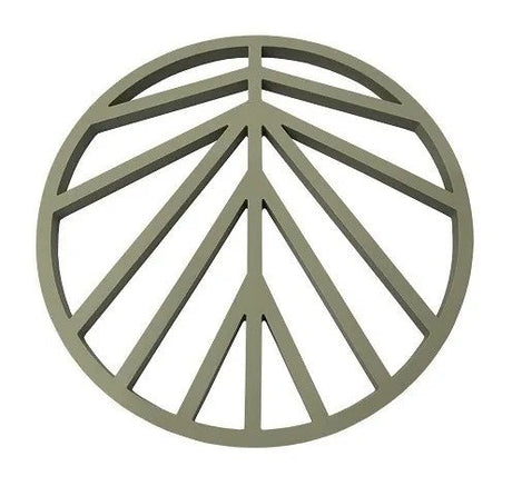 Collection By Happynest Peace Silikonunderlägg Olive grey