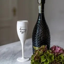 Koziol Cheers No.1 Champagneglas 10 cl Make Dreams Happen 6-pack