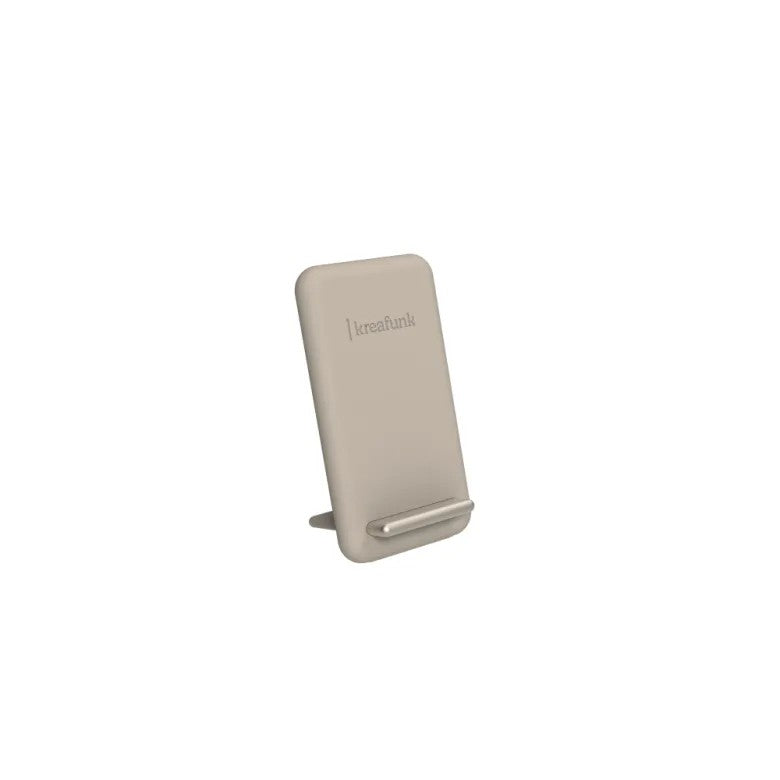Kreafunk reCHARGE Trådlöst Laddningsställ 15W Ivory Sand