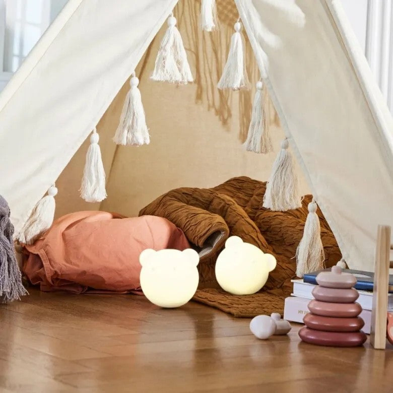 Kreafunk Blob Kids LED-Lampa Trådlös Vit/Moon Grey