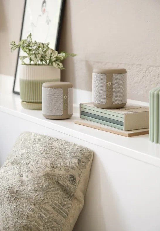 Kreafunk Karl Högtalare Bluetooth 5.1 Qi Ivory Sand