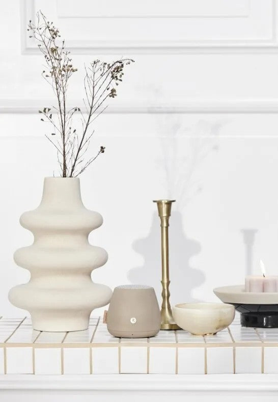 Kreafunk aJAZZ Stone Högtalare Bluetooth 5.3 Ivory Sand