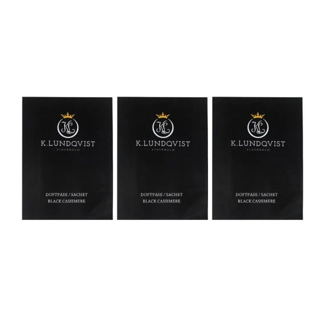 K. Lundqvist Stockholm K. Lundqvist Doftpåse Black Cashmere 3-pack